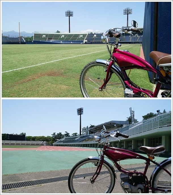 上毛新聞敷島球場と正田醤油スタジアム