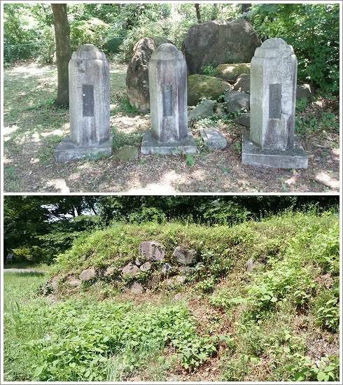 大胡城址石垣