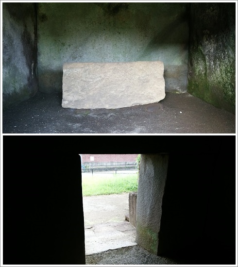 蛇穴山古墳石室内