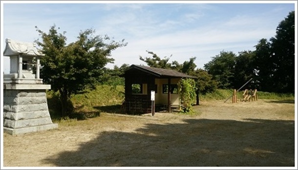 南の曲輪(麻場城址公園)