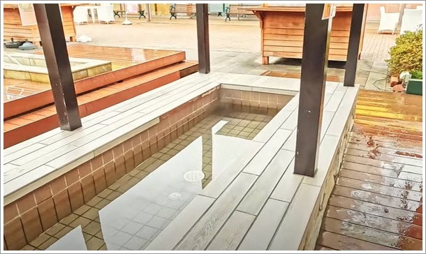 こんにゃくパーク足湯