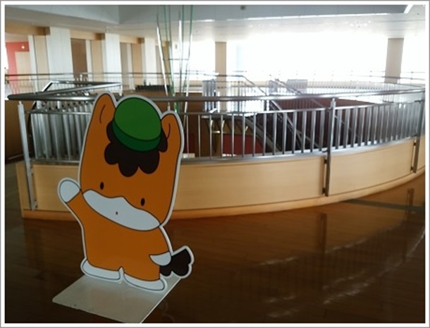 群馬県庁展望台のぐんまちゃん