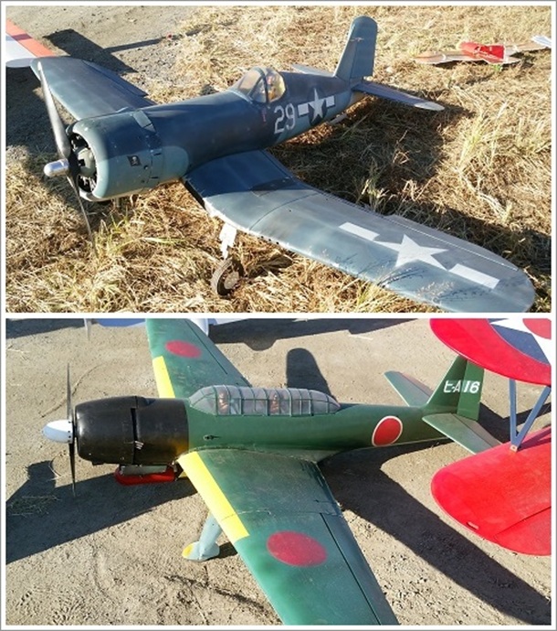 アメリカ軍戦闘機ラジコン&零式艦上戦闘機(rc航空ページェント)