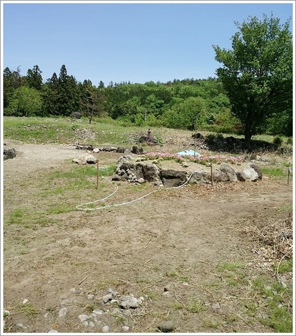龍願寺奥の敷地(ぼたん祭り)