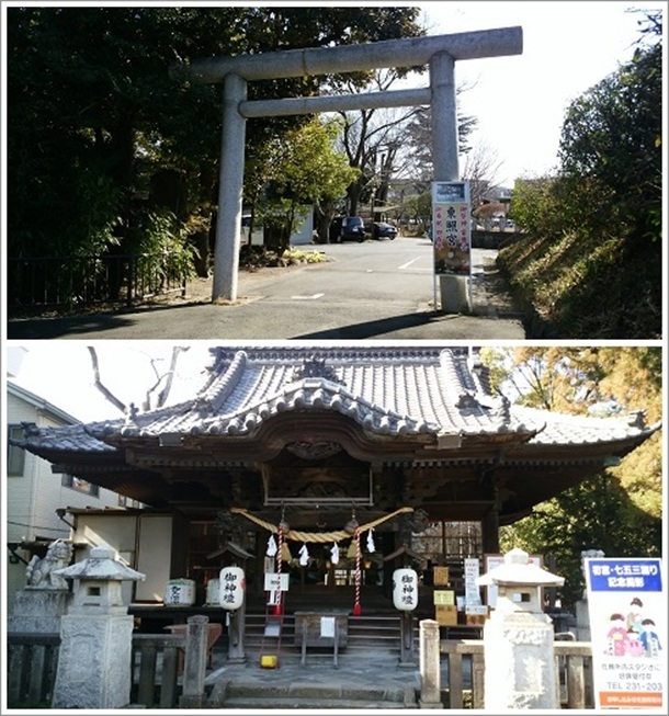 幸の池に隣接する前橋東照宮